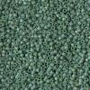 DB2311- Frost opaque glazed rainbow green